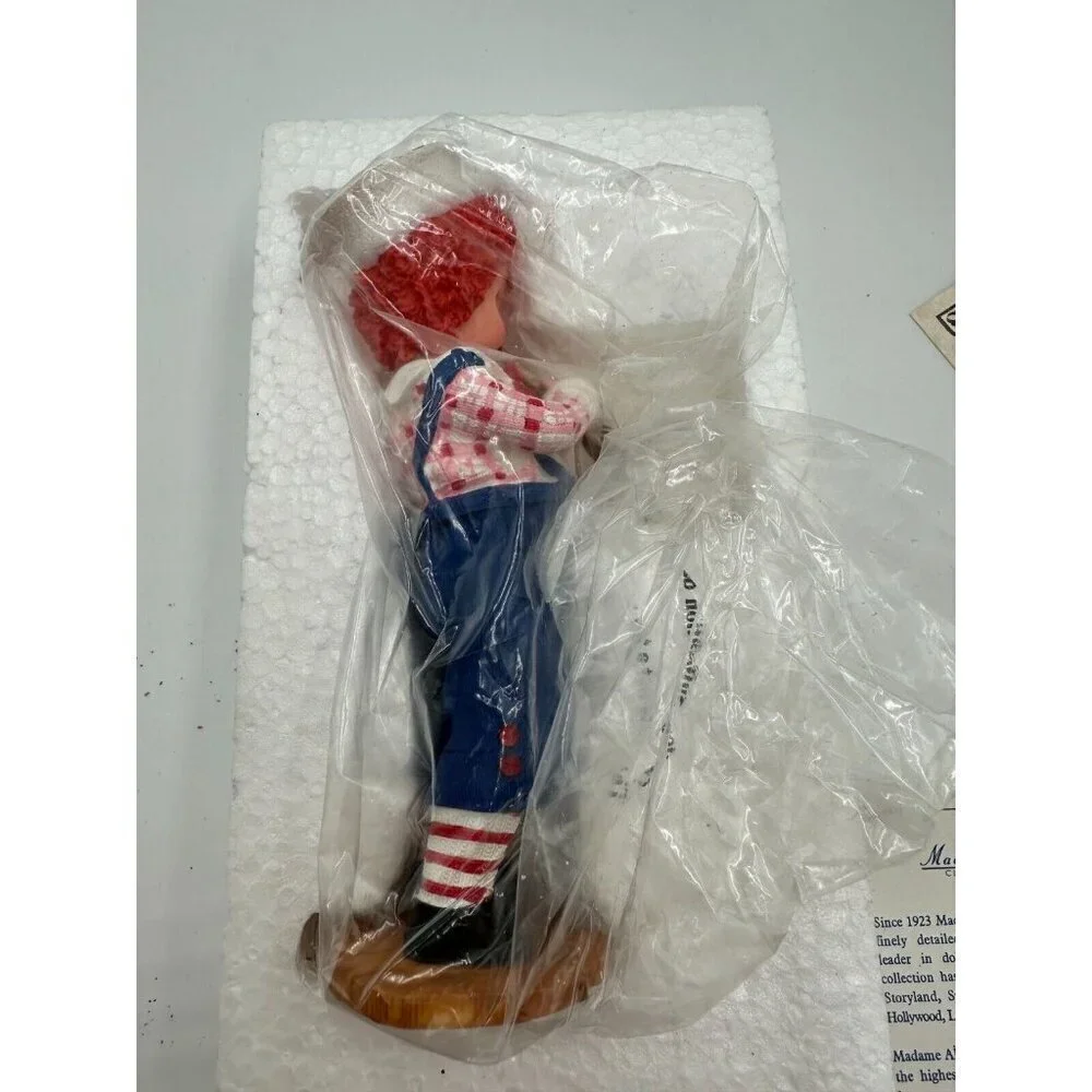 Madame Alexander Mop Top Wendy and Billy COA and Boxes Raggedy Ann Andy 2000